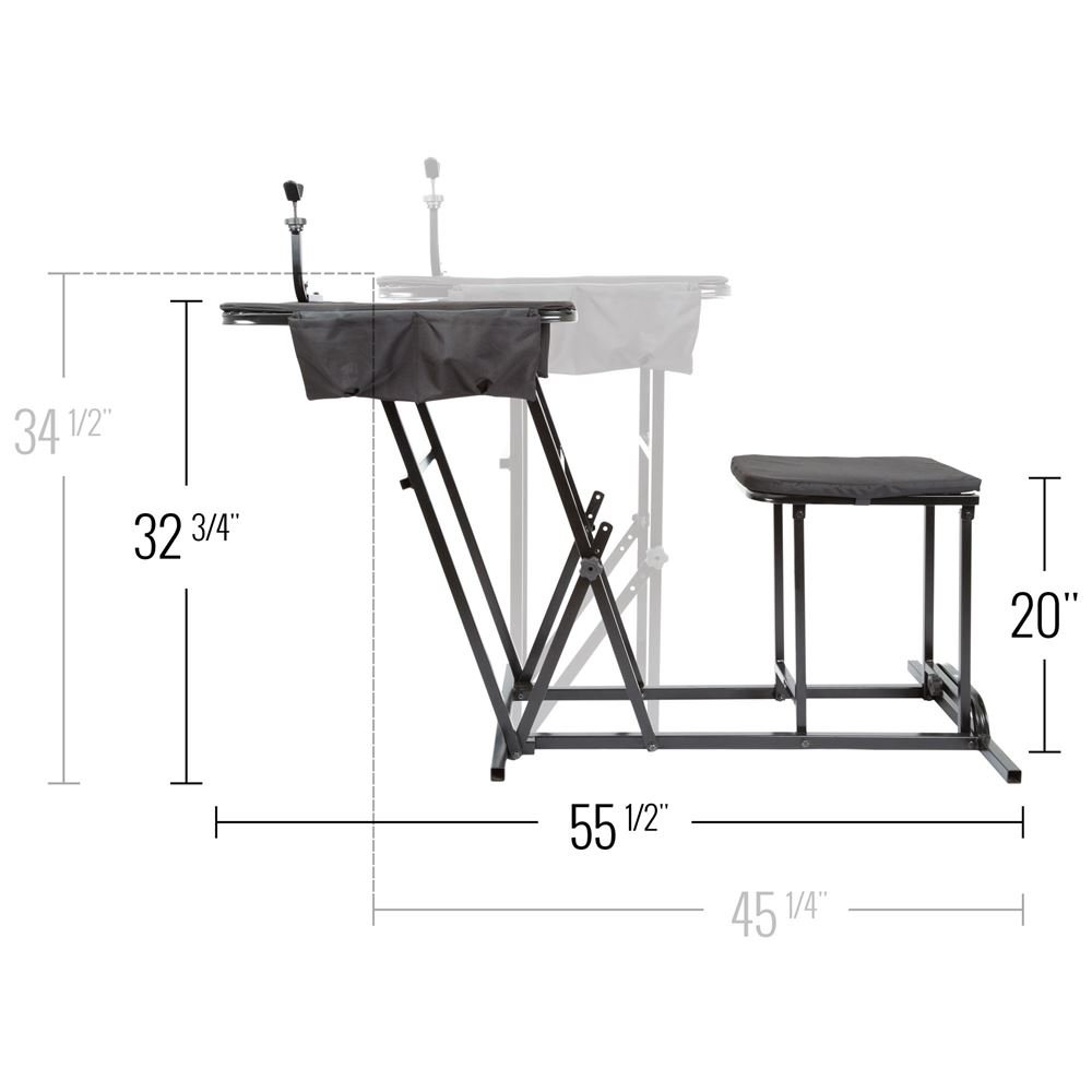 Portable Shooting Bench Seat with Table Gun Rest.jpg
